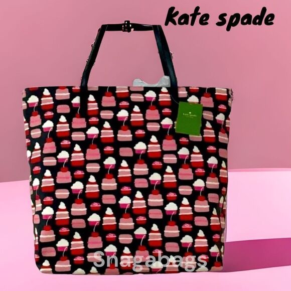 kate spade Handbags - KATE SPADE NWT TAKE THE CAKE MINI PASTRY BON SHOPPER TOTE BAG